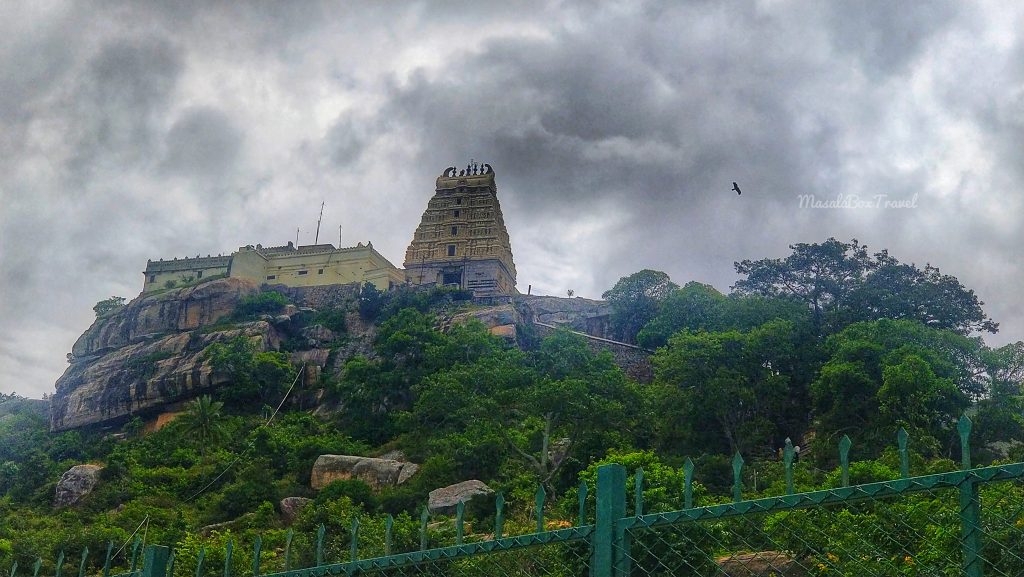 First view of Yoga Narasimha temple