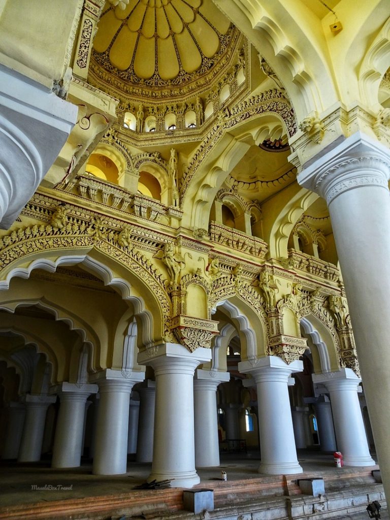 Madurai Palace Pillars